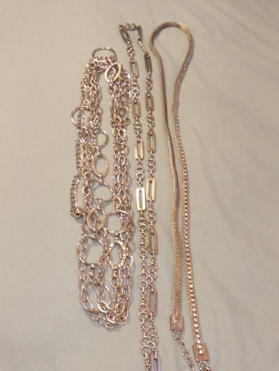 None Jewelry - Women's Silver Layered Chains/Necklace and Miscellaneous Jewelry Sets